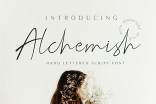 Alchemish Script: The Handwritten Font That Elevates Small Business Branding