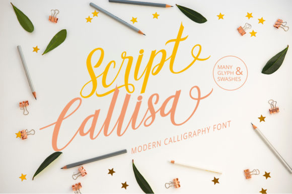 Callisa Script: A Handwritten Font That Brings Warmth to Editorial Design