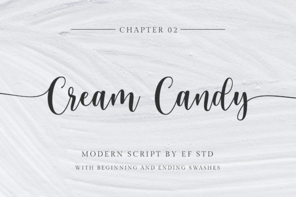 Cream Candy: Modern Script Font for Scroll-Stopping Content