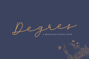 Degres Script: A Refined Monoline Typeface for Editorial Storytelling