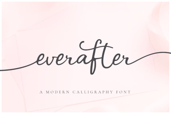 Ever After: A Romantic Script Font for Handmade Products