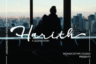 Harith Script: A Bold Handwritten Font for Digital Campaigns