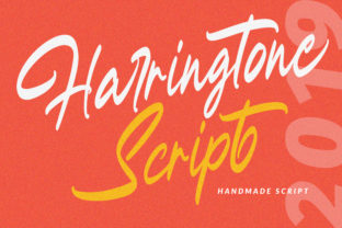 Harringtone Script: A Handwritten Font for Small Business Branding