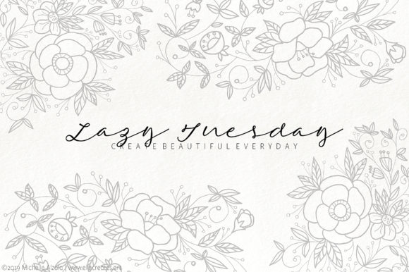 Lazy Tuesday Script: A Handwritten Font for Sharper Campaigns