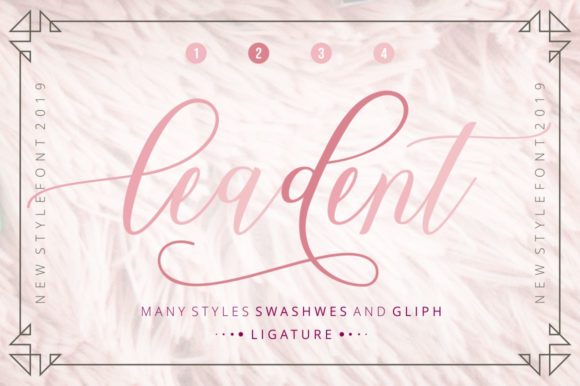Leadent Script: A Handwritten Typeface for Web Design