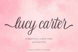 Lucy Carter Script: A Handwritten Typeface for Engaging Campaigns