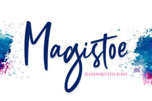 Magistoe Script: A Handcrafted Typeface for Editorial Design
