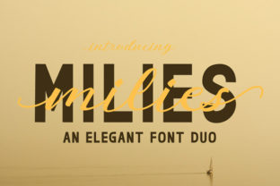 Milies Duo: A Font Duo That Elevates Handmade Products
