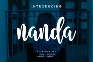 Nanda Script: A Bold Typeface for Web Design