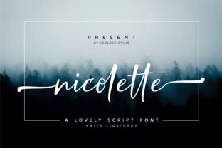 Nicolette Script: A Modern Handwritten Font for Editorial Design