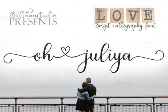Oh Juliya: A Playful Script Font for Digital Branding