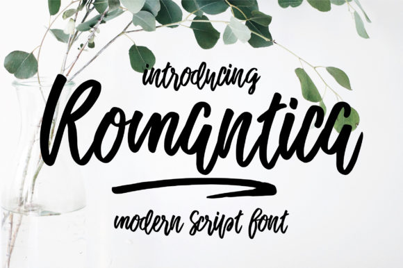 Romantica Script: A Modern Font for Marketers and Creators