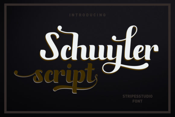 Schuyler Script Font: Build a Trustworthy Brand Visual