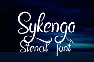 Sykenga: The Stencil Typeface Built for Impactful Campaigns