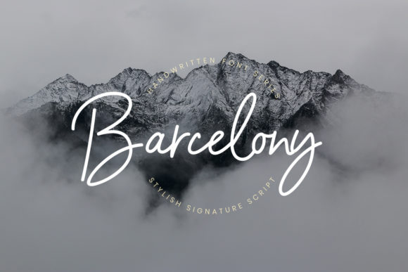 Why Barcelony Is the Script Font Your Small Business Branding Needs